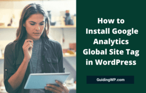 How to Install Google Analytics Global Site Tag in WordPress
